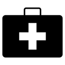 First Aid Box Cross icon