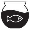Fish bowl icon