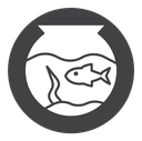 Fish bowl icon