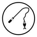 Fishing rod icon