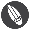 Fishtail Surfboard icon