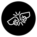 Fist bump icon