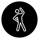 Fitness exercise 2 icon