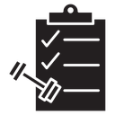 Fitness plan icon