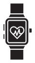 Fitness smart watch icon