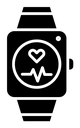 Fitness smart watch icon
