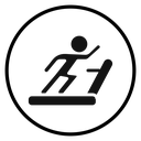 Fitness Treadmill Running icon