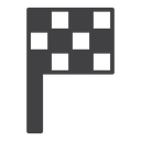 Flag checkered icon