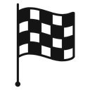 Flag checkered 4 icon