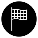 Flag checkered icon