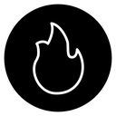 Flame icon