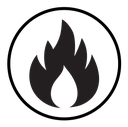 Flame icon
