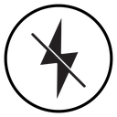 Flash off icon
