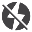 Flash off icon