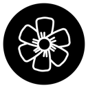 Flax flower icon