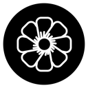 Flax flower icon