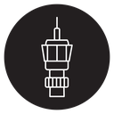 Flight Control Tower Antenna icon