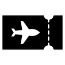 Flight tickets icon