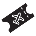 Flight tickets icon