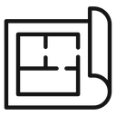 Floor plan 4 icon