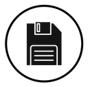 Floppy disk (2) icon