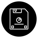 Floppy disk 2 icon