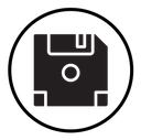 Floppy disk (2) icon