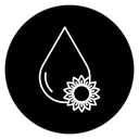 Floral Water Droplet icon