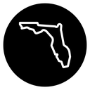 Florida map icon