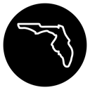 Florida map icon