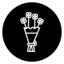 Flower bouquet 2 icon