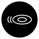 Flying disc icon