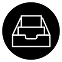 Folder box icon