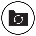 Folder sync icon