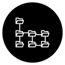 Folder tree 2 icon