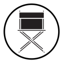 Folding chair icon