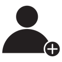 Follower Black Filled icon