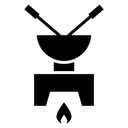 Fondue pot icon