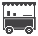 Food cart icon