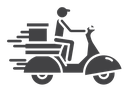 Food delivery icon