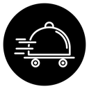 Food delivery icon