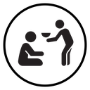 Food donation icon
