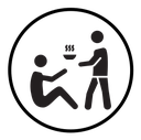 Food donation icon