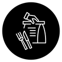 Food home delivery icon