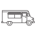 Food truck icon