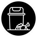 Food waste icon