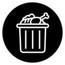 Food waste icon