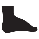 Foot side view 2 icon