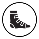 Foot splint icon