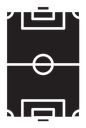 Football field icon
